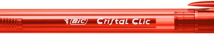 Image du produit Bic CRISTAL CLIC - non rechargeable (Rouge, 20 x)