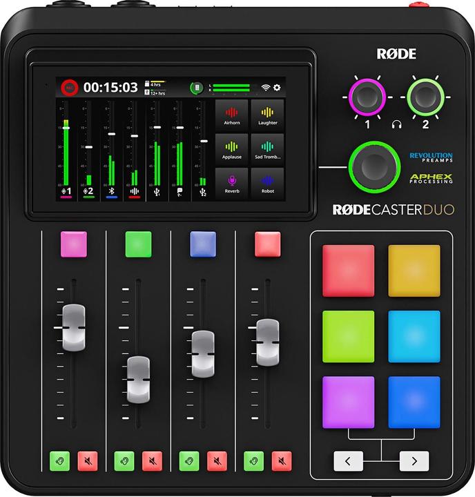 Image du produit RØDE RodeCaster Duo (Studio et mixeur live)