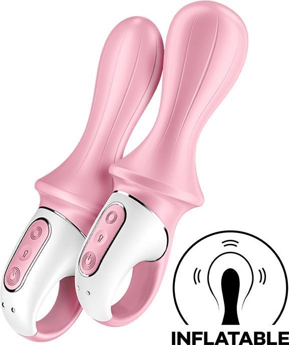 Actual product image Satisfyer Air Pump Booty 5 Connect App - Red