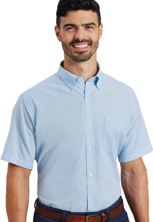 Actual product image Premier Mens Signature Short-Sleeved Shirt (58)