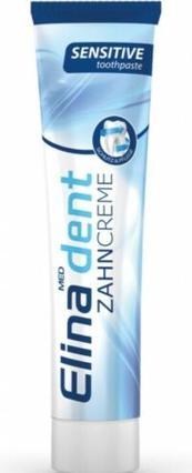 Produktbild Elina med Sensitive Zahnpasta 125ml Zahnschmelzschutz (125 ml)