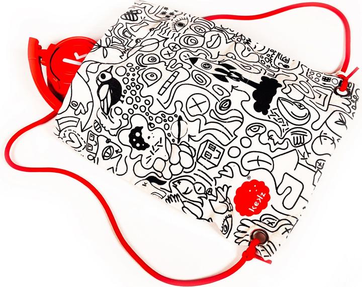 Produktbild Kekz Sammelbeutel für Audiochips und Kekzhörer: Baumwoll-Aufbewahrung mit Kordelzug (Kopfhörer Tasche)
