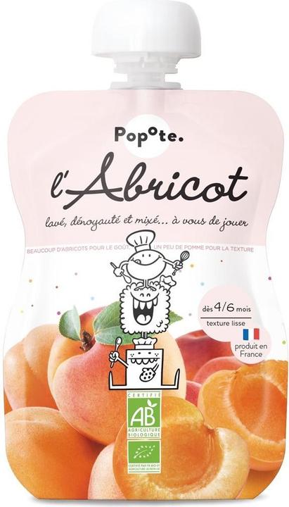 Popote Quetschie Aprikose BIO (120 g)