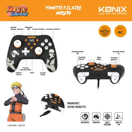 Produktbild Konix Naruto Gamepad (PC, Switch)