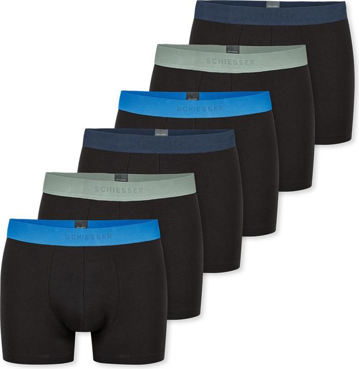 Produktbild Schiesser 6er Pack 95/5 Cotton Retro Short / Pant (5, M, 6er Pack)