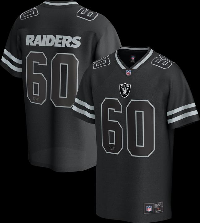 Actual product image Fanatics Las Vegas Raiders NFL Poly Mesh Supporters Jersey - M (M)