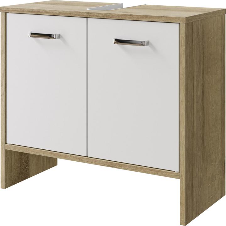 White, Riviera oak horizontal reproduction