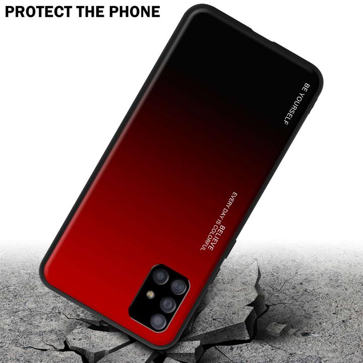 Produktbild Cadorabo Hülle für Samsung Galaxy A51 5G TPU im 2 Farben Design (Samsung Galaxy A51 5G)