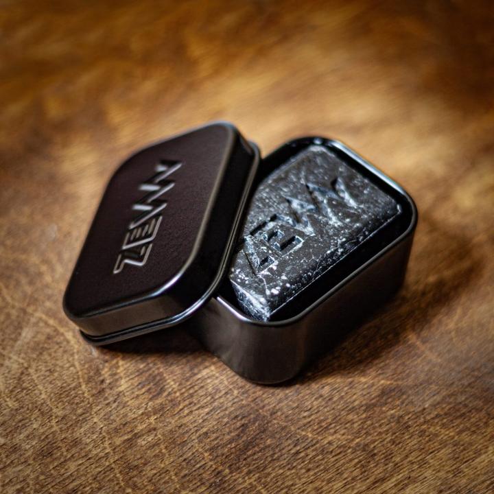 Produktbild ZEW for men Soap Dish BLACK coated Aluminium