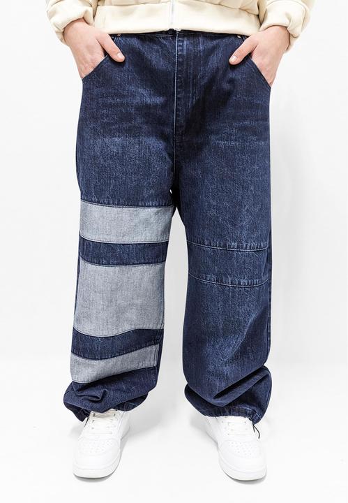 Actual product image Dada Supreme Patchwork baggy jeans - 179931 (32)