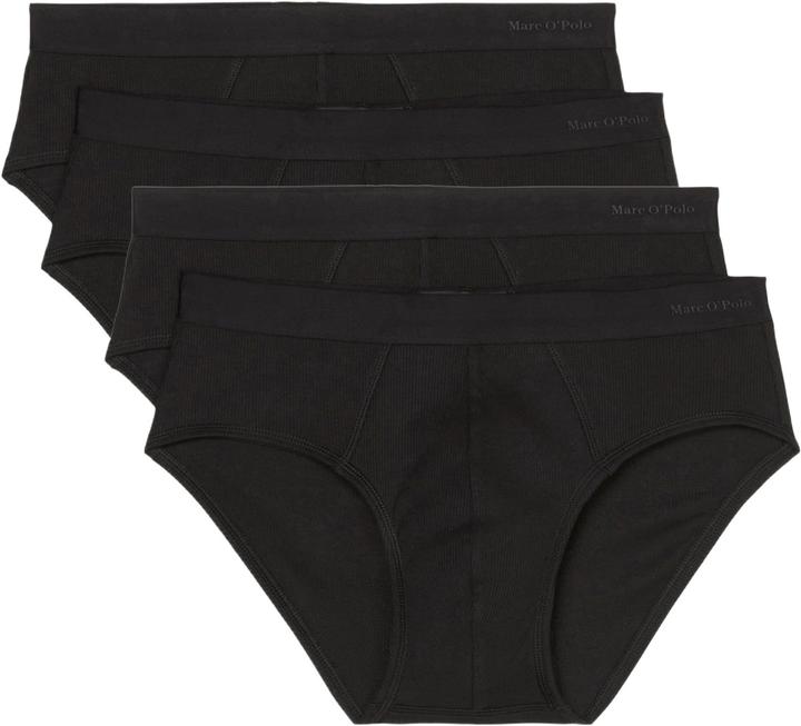 Actual product image Marc O'Polo Pack of 4 Iconic Rib Organic Cotton Briefs / Underpants (M, pack of 4)