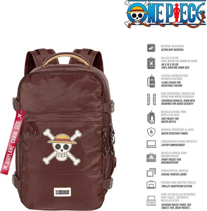 Image du produit Karactermania Sac à dos Mercury Underseat Cabin Bag 40x20x25cm Skull (20 l)