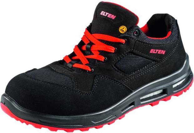 Produktbild Elten Lakers XXT Low ESD S1P, schwarz/rot 37 EU (S1P, 37)