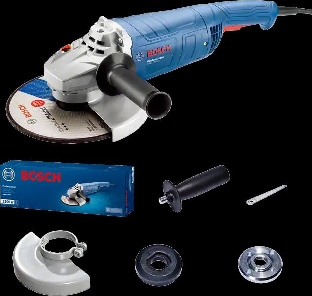 Actual product image Bosch Professional GWS 2200 J 06018F4000 Angle grinder 230 mm 2200 W 230 V (230 mm)
