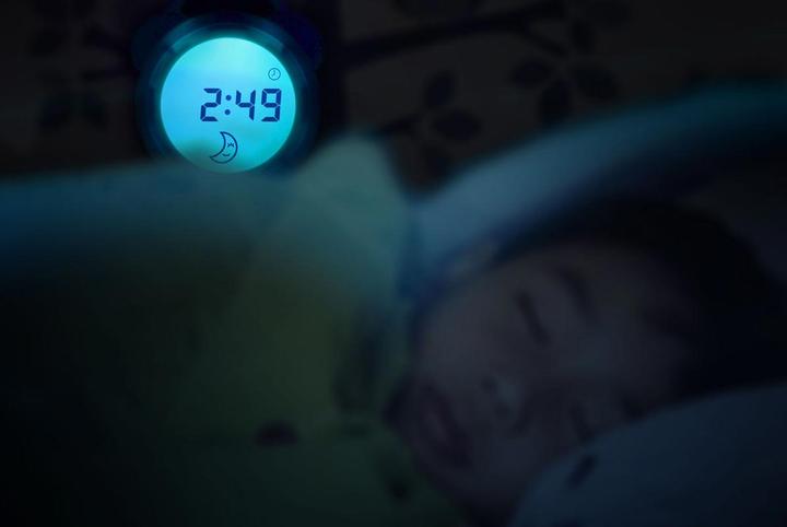 Actual product image Alecto alarm clock with night light BC-100