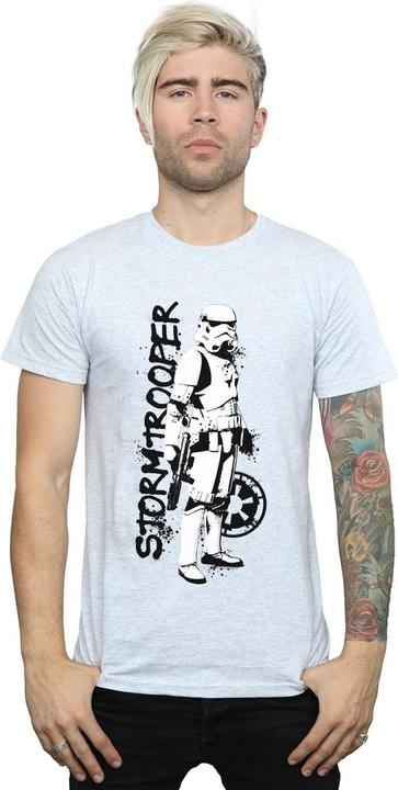 Produktbild Star Wars The Mandalorian Splat Stormtrooper TShirt (4XL)