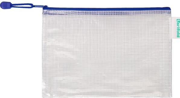 Produktbild Tarifold Reissverschlusstasche, a5, blau, 8er-Pack (A5, 8 x)