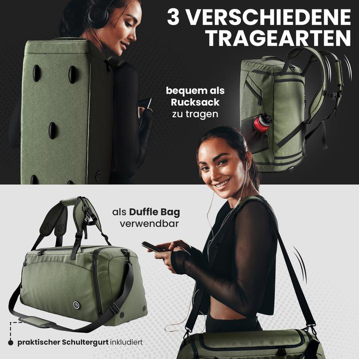 Image du produit BeMaxx Sport-Trainingstasche, 60L, Grun (60 l)