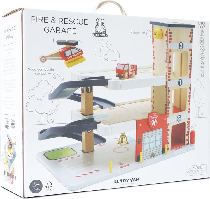 Immagine prodotto Le Toy Van Stazione dei vigili del fuoco e dei soccorsi