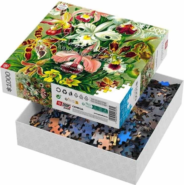 Produktbild Good Loot Puzzle 1000 Imagination Ernst Haeckel Orchidea / Orchid (1000 Teile)