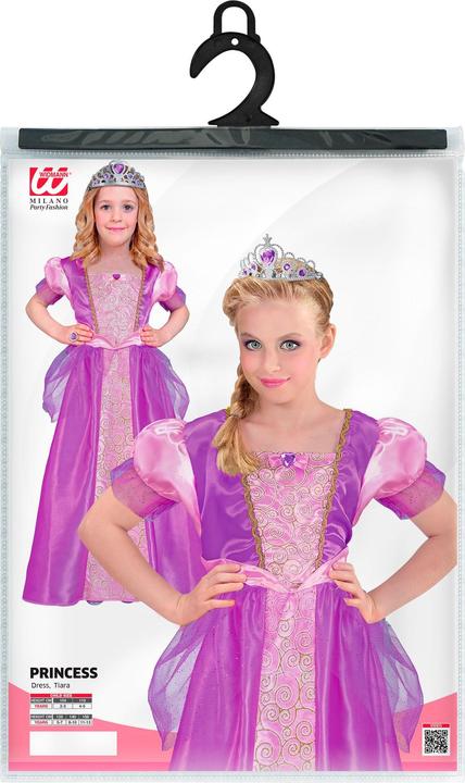 Image du produit Widmann PRINCESSE (robe, tiare), 104 cm / 2-3 ans (2, 3)