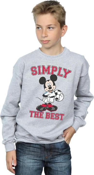 Actual product image Disney Boys Mickey Mouse Simply The Best Sweatshirt (152, 158)