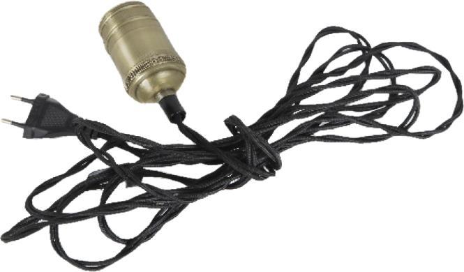 Scharnberger+Hasenbein 88904 Textilkabel 3 Stecker (E27)
