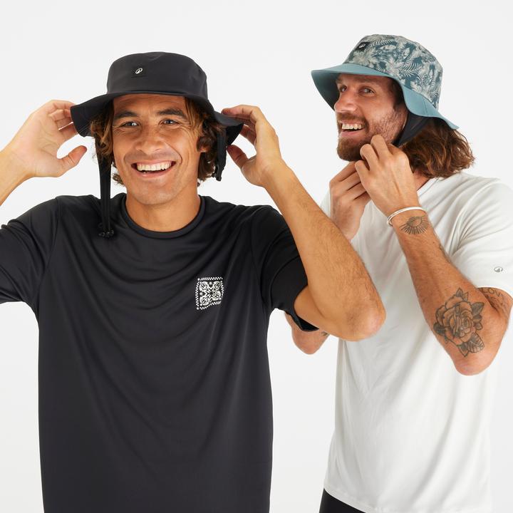 Produktbild Olaian Surf-Hut Damen/Herren 500 Newblack schwarz (One Size)