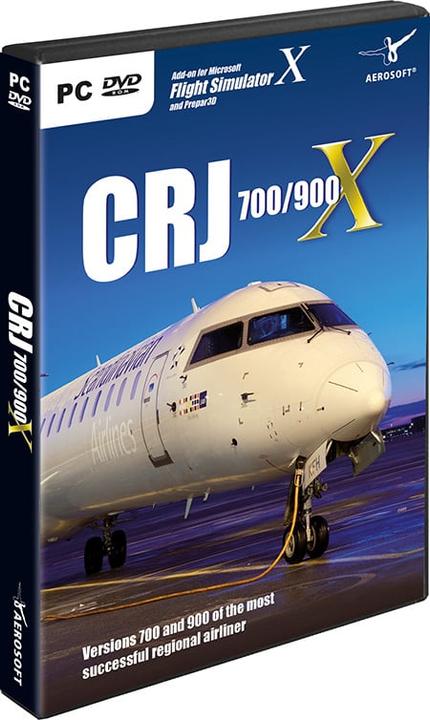 Immagine prodotto Aerosoft CRJ 700/900 X Componente aggiuntivo di Microsoft Flight Simulator X (PC, EN)