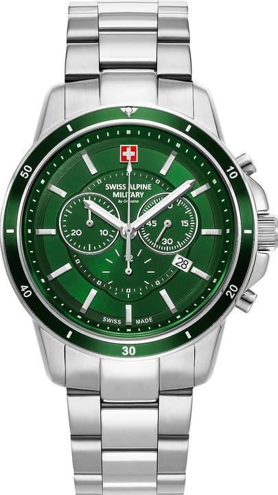 Image du produit Swiss Alpine Military 7089.9134 Chronographe Montre Homme 44mm 10ATM (Chronographe, 44 mm)