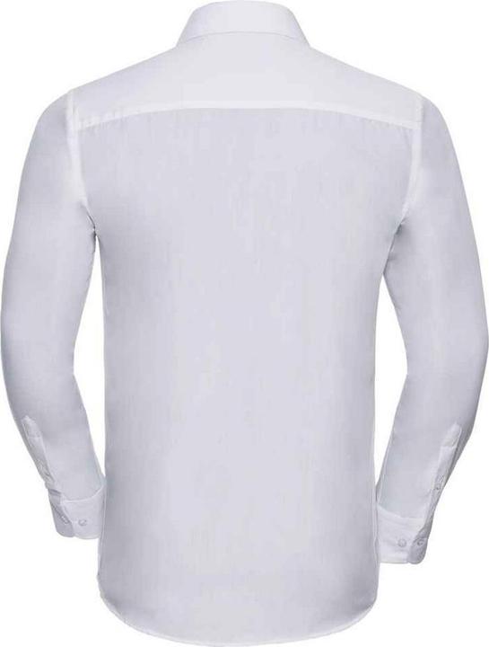 Actual product image Russell Mens Poplin Tailored Long-Sleeved Formal Shirt (4XL)