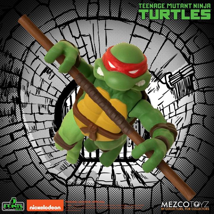 Immagine prodotto Mezco Toys Teenage Mutant Ninja Turtles Action Figures Teenage Mutant Ninja Turtles Deluxe Set 8 cm