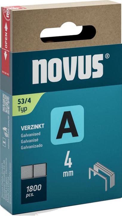 Immagine prodotto Novus Graffette a filo sottile A 53 10mm 5000 pz.