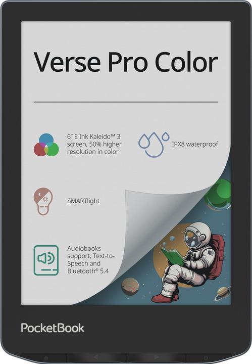 PocketBook Verse Pro Color (6", 16 Go, Mer déchaînée)