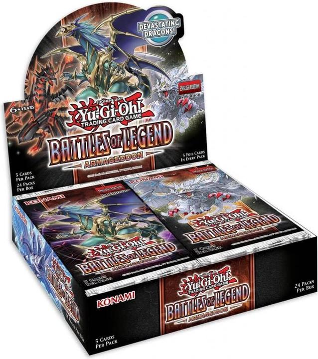 Immagine prodotto Yu-Gi-Oh Espositore Battaglie della Leggenda: Armageddon - 1a Edizione -! (Inglese, Display del booster)