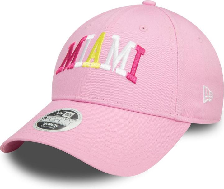 Actual product image New Era 9Forty strapback ladies cap - MIAMI pink
