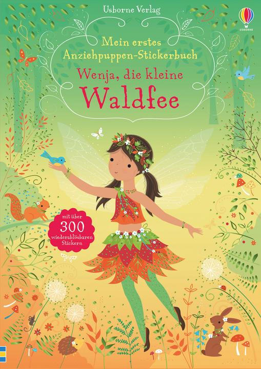 Actual product image My first dress-up doll sticker book: Wenja, the little forest fairy