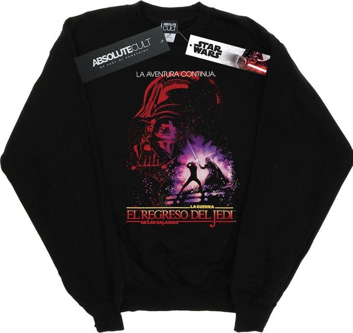 Star Wars Return Of The Jedi Spanish Poster Sweatshirt