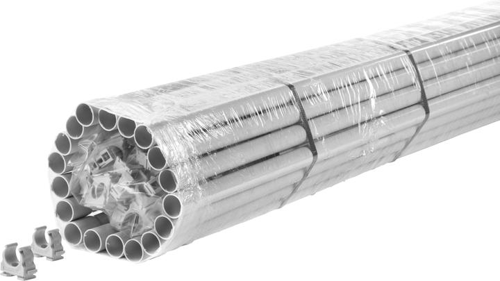 Fränkische Rohrwerke FRA FPKu-EM-F 25 2m Set Mittleres Kunststoffstangenrohr (1 Bund = 74m) (200 cm)