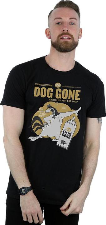 Actual product image Looney Tunes Mens Dog Gone Foghorn Leghorn Cotton T-Shirt (XL)