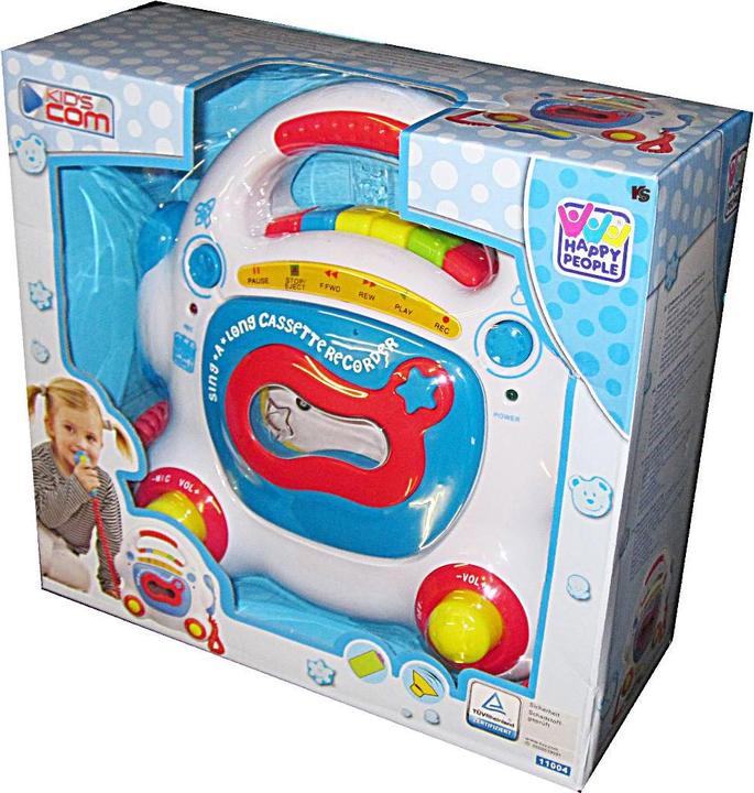 Actual product image Happy People Cassette recorder
