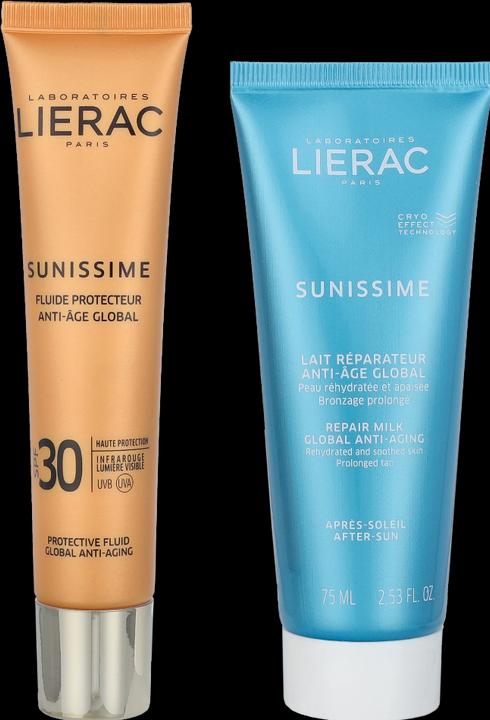 Lierac Sunissime Protective SPF30+ Age Set (Sonnencreme, SPF 30, 115 ml)