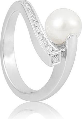 Actual product image Breuning RING - C.ZP/Brill. 0,105 Ct. H/si (50, 585/14 K Gold)