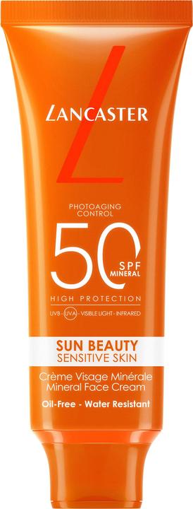 Produktbild Lancaster Sun Beauty Mineral Face Crème Sun Protection Factor 50 (Sonnencreme Gesicht, SPF 50, 50 ml)