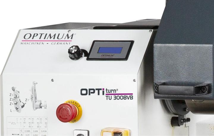 Produktbild Optimum Leit- und Zugspindel-Drehmaschine TU 3008VB