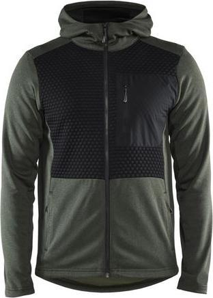 Image du produit Blakläder Sweatshirt à capuchevert automne / noir (3XL)