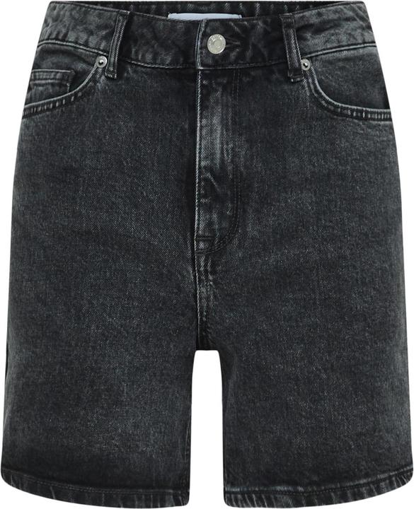 Selected Femme Schwarze High Waist Jeansshorts