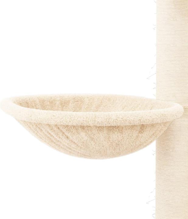 Produktbild VidaXL Kratzbaum Sisal-Kratzsäule Katzenkratzbaum Katzenbaum Kletterbaum Creme (94 cm, Creme)