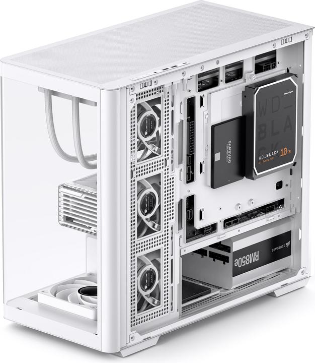 Productafbeelding Jonsbo D300 - wit, 270&deg gehard glas (mATX, ITX)