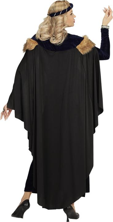 Immagine prodotto Widmann Mittelalter Prinzessinen Kleid mit Umhang, Gürtel, Kopfschmuck (XXL)